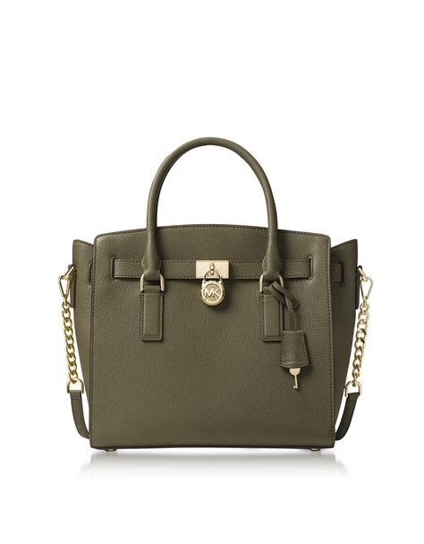 michael kors olive|michael kors green bag.